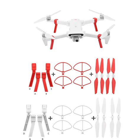 pcs folding propeller extended leg tripod  xiaomi fimi  se drone uygun fiyatli satin alin