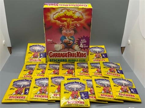 garbage pail kids original  series original box  unopened