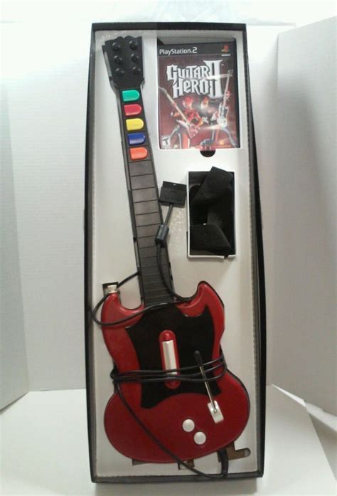 Guitar Hero Ii Ps2 With Game Sony Playstation 2 Red Octane