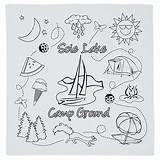 4imprint Bandana Color sketch template