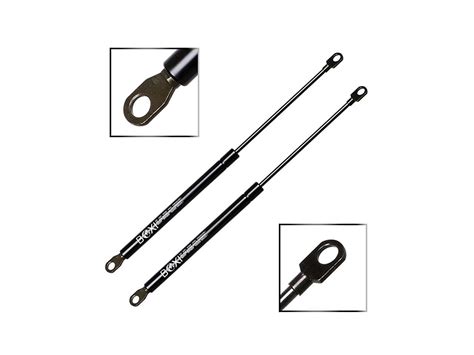 qty gas charged universal lift supports struts shocks springs dampers extended length  inches
