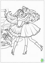 Barbie Princess Coloring Pages Popstar Drawing Book Princesse Coloriage Kids Print Imprimer Dance Valentine Dinokids Princesses Comments Library Drawings Clipart sketch template