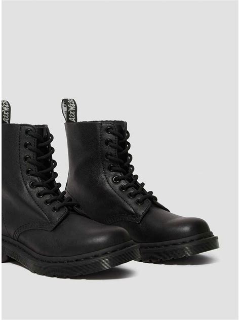 dr martens ankle boots soft leather  pascal mono virginia black