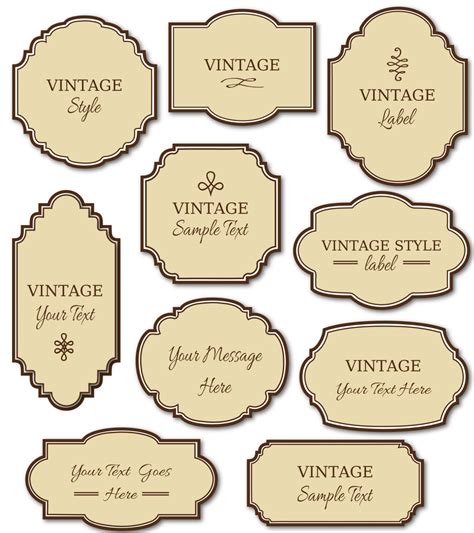 vintage labels cliparts   vintage labels cliparts png images  cliparts