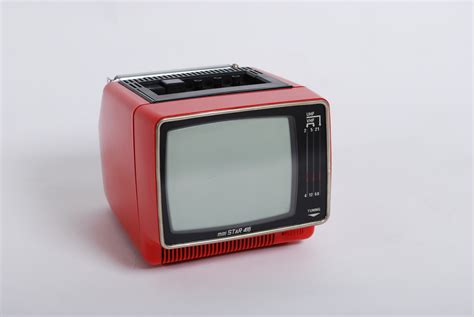 portable television mini star   ussr flux vintage