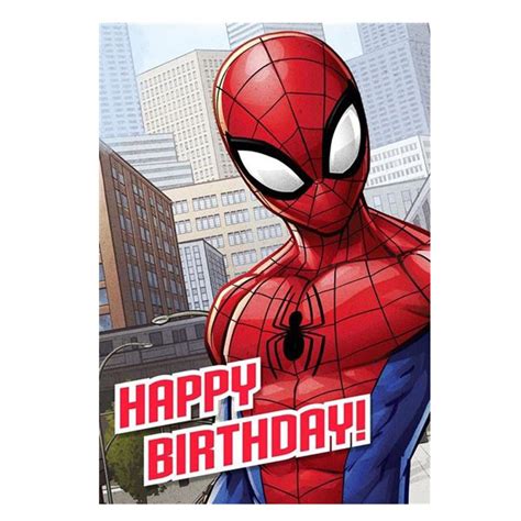 spiderman birthday card ubicaciondepersonascdmxgobmx