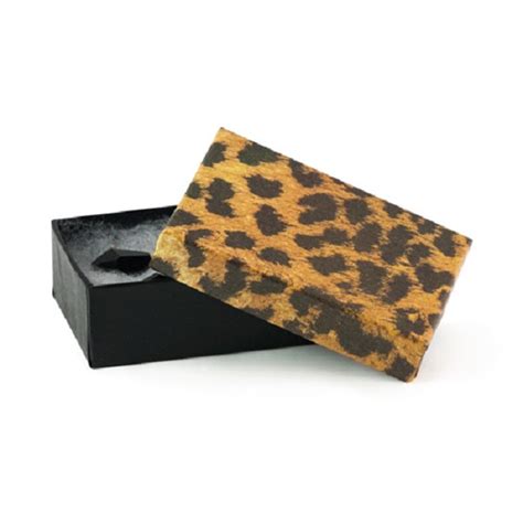 leopard print jewelry box  boxes  gifts wholesale