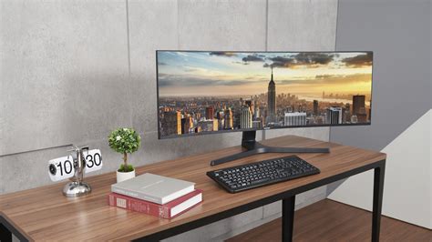 samsungs   ultra wide curved monitor boasts thunderbolt