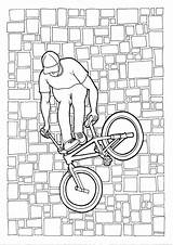 Bmx Flatland Zentangle Cycling sketch template