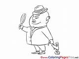 Sheet Colouring Sleuth Coloring Title sketch template