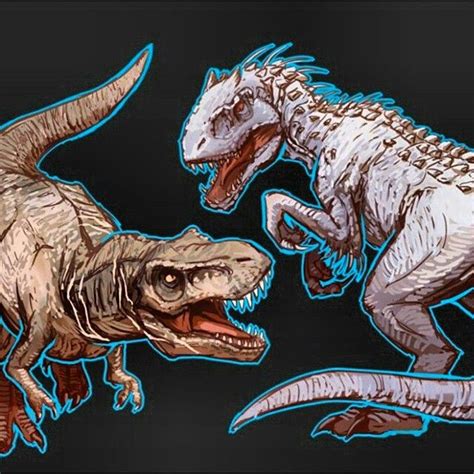 Jurassic World Indominus Rex Vs T Rex Jurassic World 2015 Jurassic