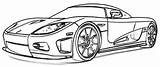 Drawing Koenigsegg Coloring Pages Template sketch template