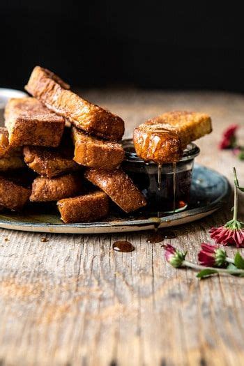 cinnamon sugar french toast sticks recipe  baked harvest homemade french toast french