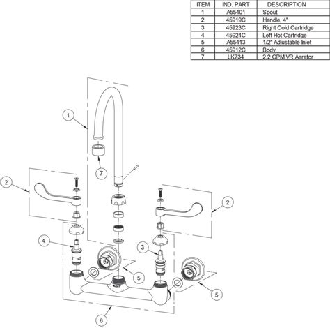 elkay faucet parts diagram care wiring