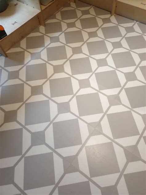 patterned vinyl floor tiles decoomo