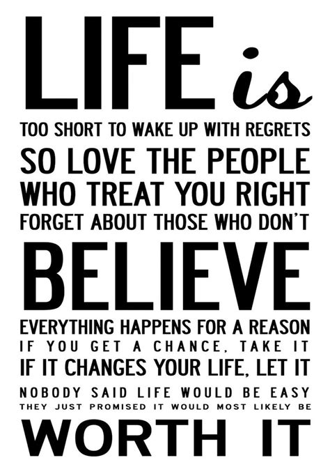 inspirational motivational quote poster print life is too short ebay