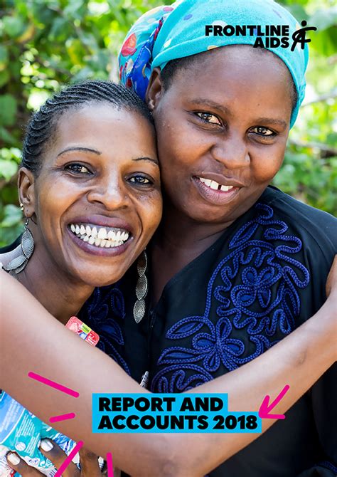 2018 annual report and accounts frontline aids frontline aids