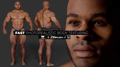fast photorealistic body texturing  scan data youtube