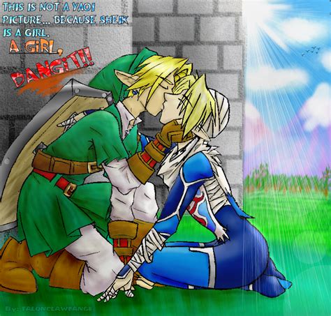 Link X Sheik By Talonclawfange In 2020 Sheik Legend Of Zelda Link