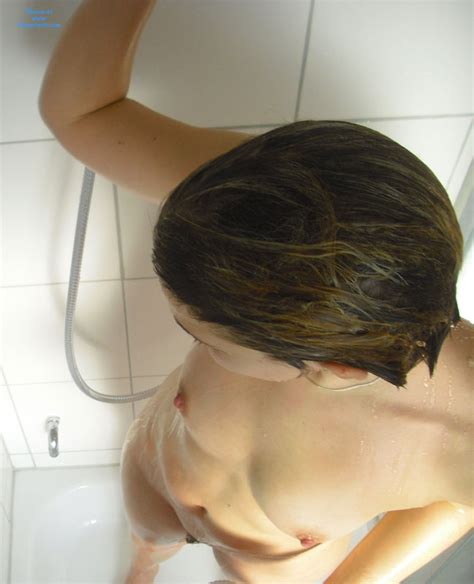 Nude Girlfriend From Above In Shower September 2011 Voyeur Web