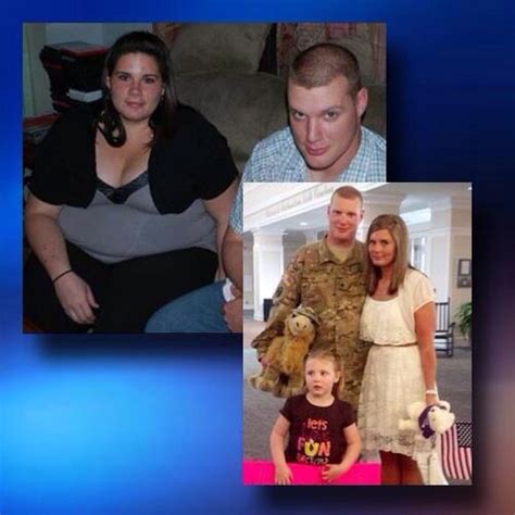 army wife surprises husband by losing over 100 pounds