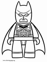 Coloring Pages Lego Super Heroes sketch template