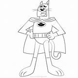 Fairly Oddparents Sparky Catman Xcolorings 796px sketch template