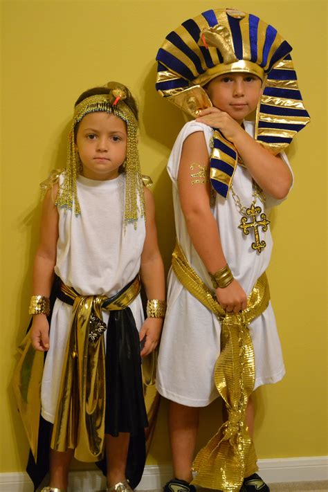 Pharoah Costumes For Egyptian Week At School I Started With Small