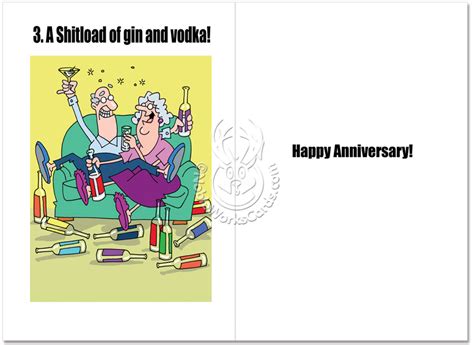 couple secrets funny anniversary card