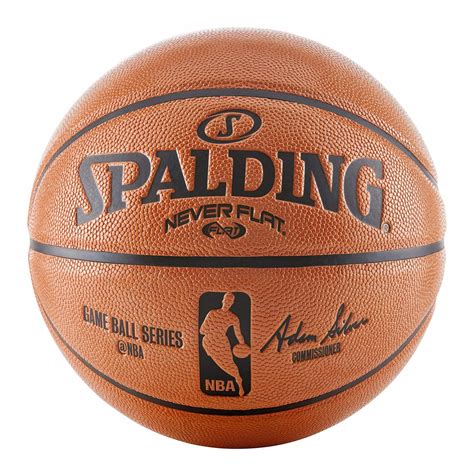 spalding nba  flat replica game ball official size
