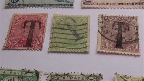 rare belgie  payer te betalen  postage stamps youtube