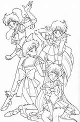 Coloring Kpop Sailor Pages Venus Jupiter Moon Mars Color Mercury Manga Sailormoon Choose Board Getcolorings Gif Getdrawings Adult Book sketch template