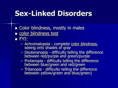 Ppt Sex Linked Traits Powerpoint Presentation Free Download Id 6604953