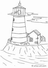 Leuchtturm Ausdrucken Ausmalen Malvorlagen Ausmalbild Artus Vorlagen Lighthouses sketch template
