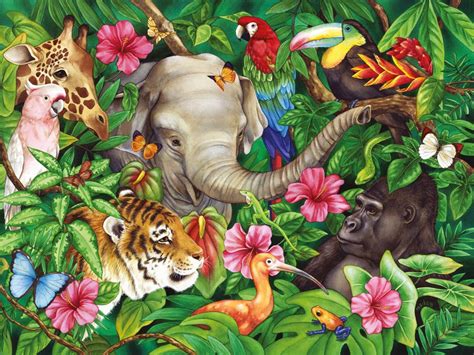 jungle animals wallpapers wallpaper cave