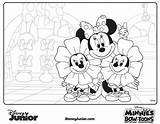 Bow Minnie Toons Coloring Minnies Mouse Look First Pages Thereviewwire Games Disneyjunior Log Play Exclusive Episode Also sketch template