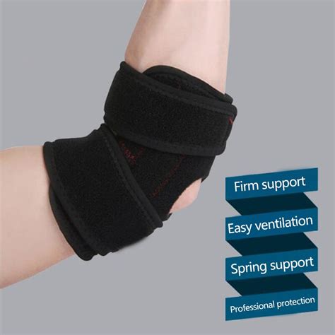 pcs adjustable tennis golfers sport elbow brace wrap arm support