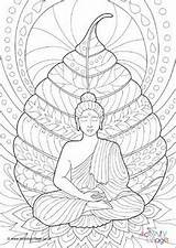 Bodhi Colouring Mindfulness Photoshop sketch template
