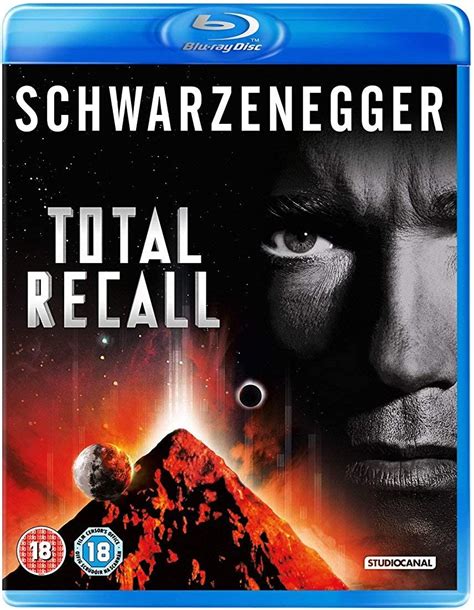 Total Recall [blu Ray] Uk Arnold Schwarzenegger Sharon