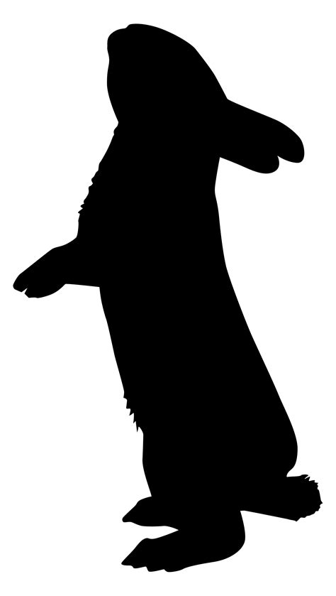 silhouette lapin recherche google rabbit silhouette silhouette
