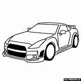 Nissan Gtr Coloring R35 Car Gt Pages Drawing Cars Sports Template Book Color Online Line Printable Getdrawings Print Thecolor Drawings sketch template
