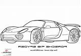 Porsche Spyder Benjaminpech sketch template