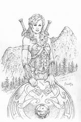 Amelina Mitchfoust Adult Volwassenen Mythology sketch template