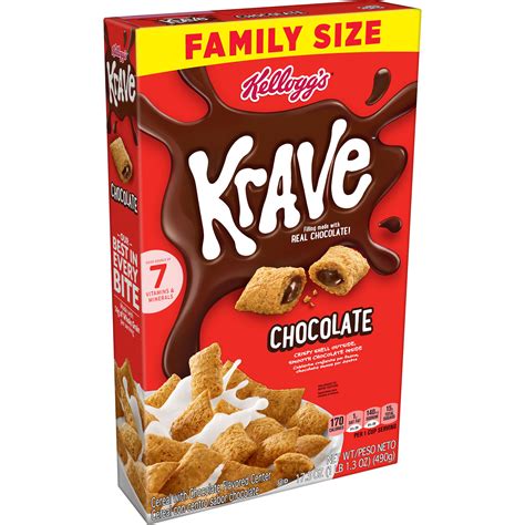 Kellogg S® Krave® Chocolate Cereal Smartlabel™