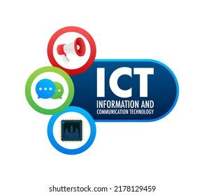 ict logo design   images pictures shutterstock