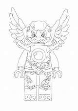 Chima Coloring Pages Getcolorings Lego sketch template
