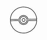 Pokeball sketch template