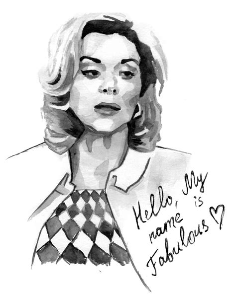 Hello My Name Is Fabulous Samantha Jones From Sex And The Etsy