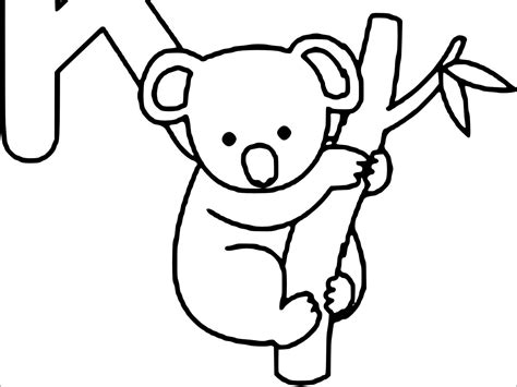 koala coloring pages coloringbay