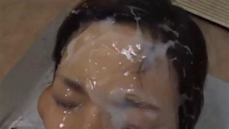 asian woman gets a bukkake cum shower japanese porn videos
